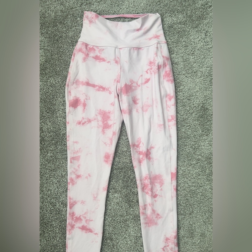 Bombshell Sportswear Pink Tie-Dye Leggings